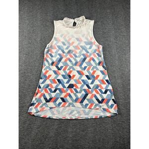 Cato Sleeveless Women's Top‎ with Geometric Pattern Size Small
